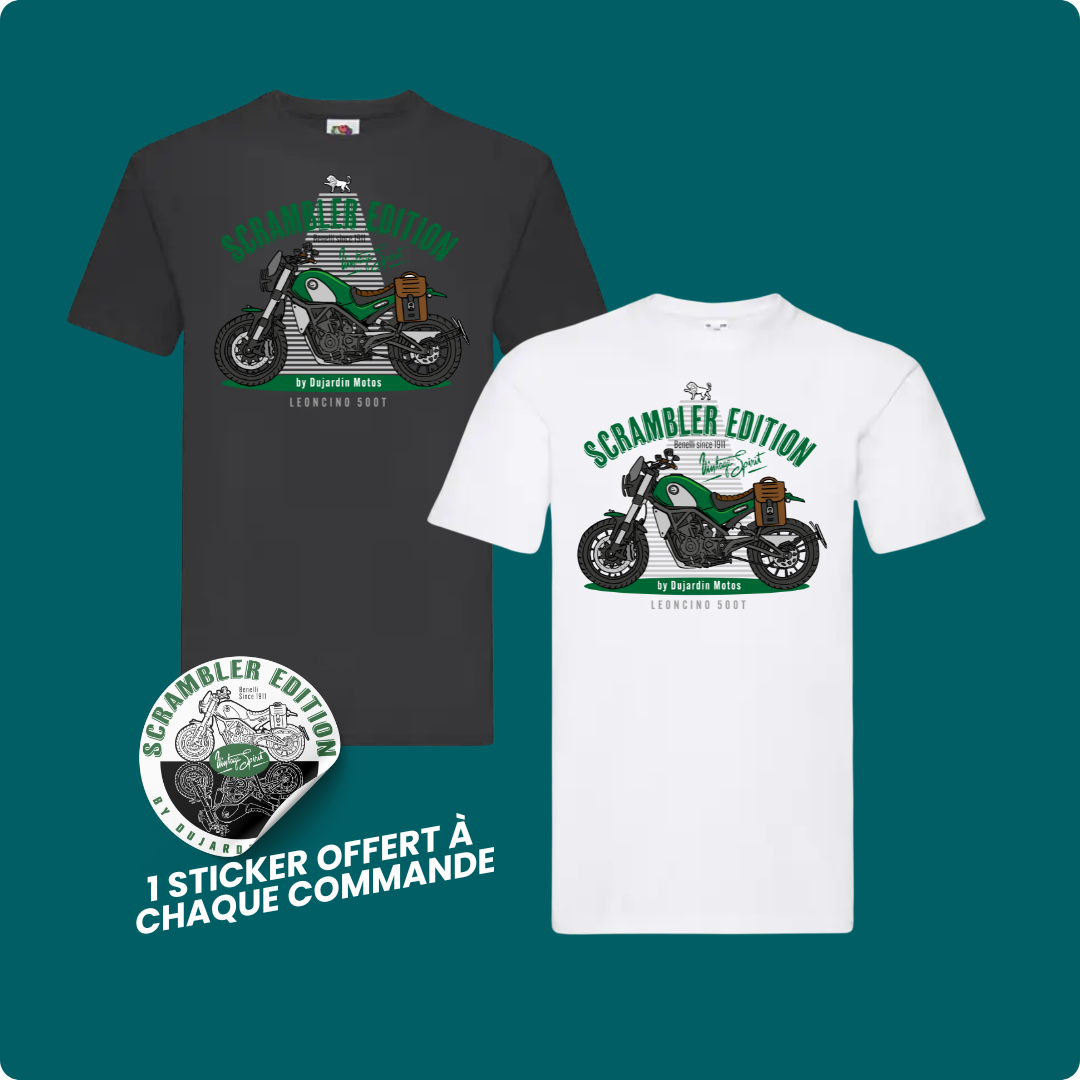 Tee Shirt Vintage Spirit Scrambler Edition